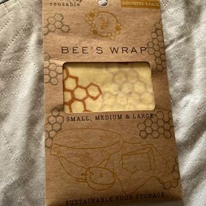 Bees wax food storage